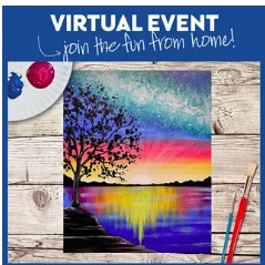 VIRTUAL EVENT! PAINT AT HOME!
